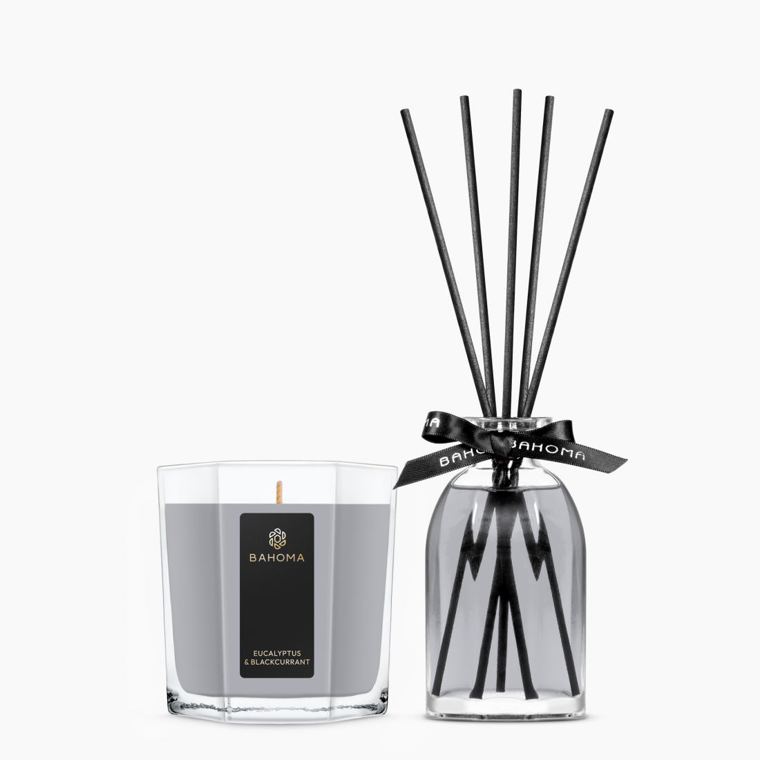 'Ash' Fragrance Set - Eucalyptus & Blackcurrant 2 Pieces