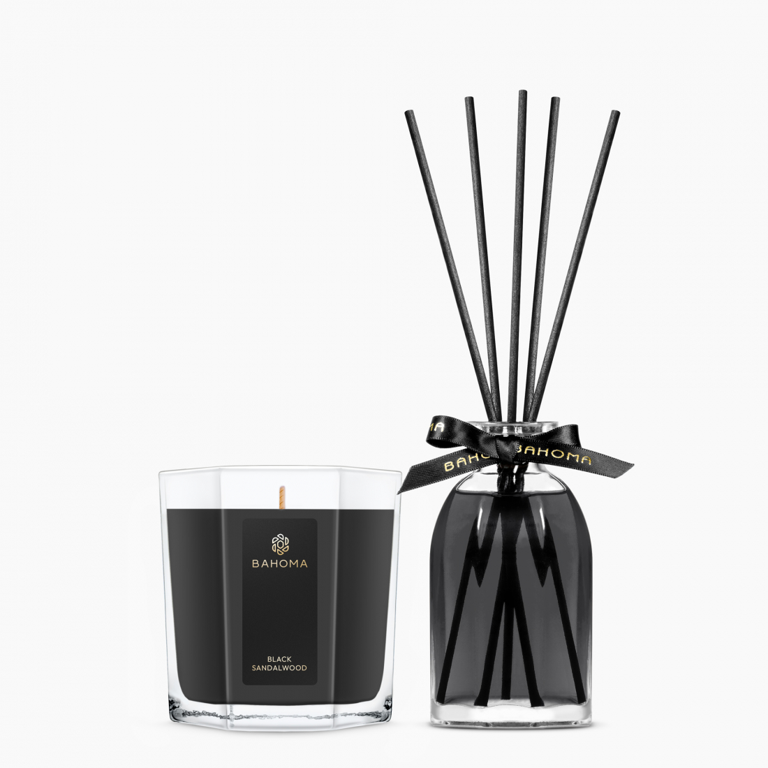 'Obsidian' Fragrance Set - Black Sandalwood 2 Pieces