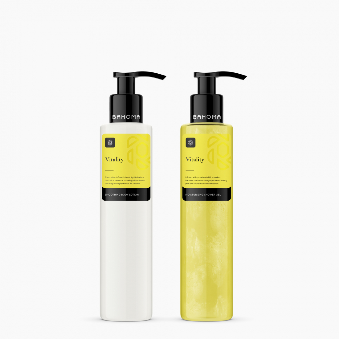 'Bath & Body' Body Care Set - Vitality 250 ml, 2 Pieces