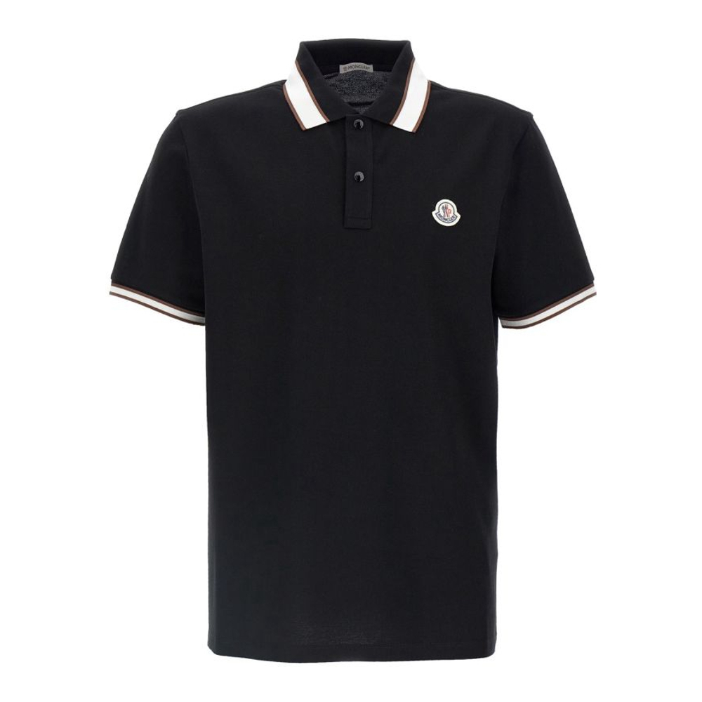 Polo 'Logo Patch' pour Hommes