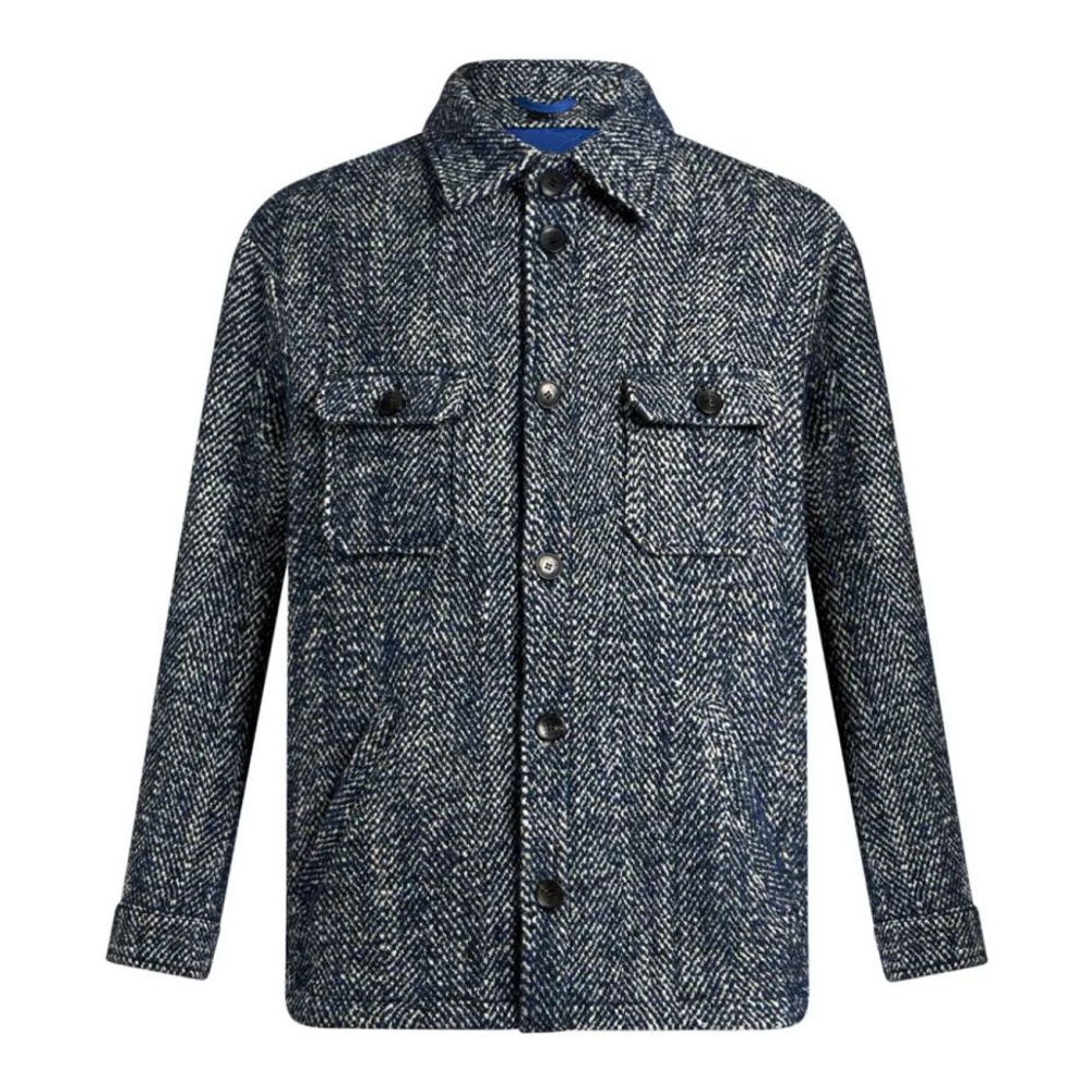 Men's 'Herringbone' Overshirt