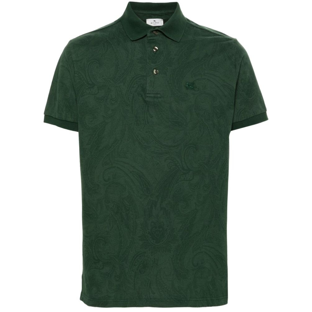 Polo 'Tonal Paisley Print' pour Hommes