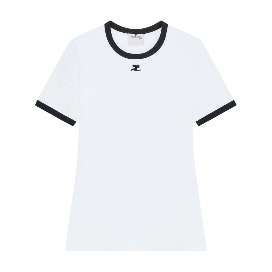 Women's 'Contrasting-Trim' T-Shirt