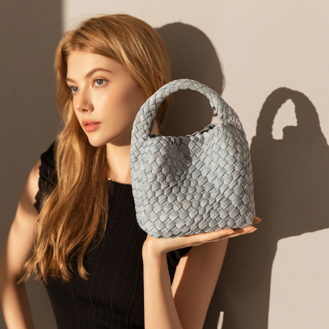 Sac Cabas 'Tranquil Woven Small' pour Femmes