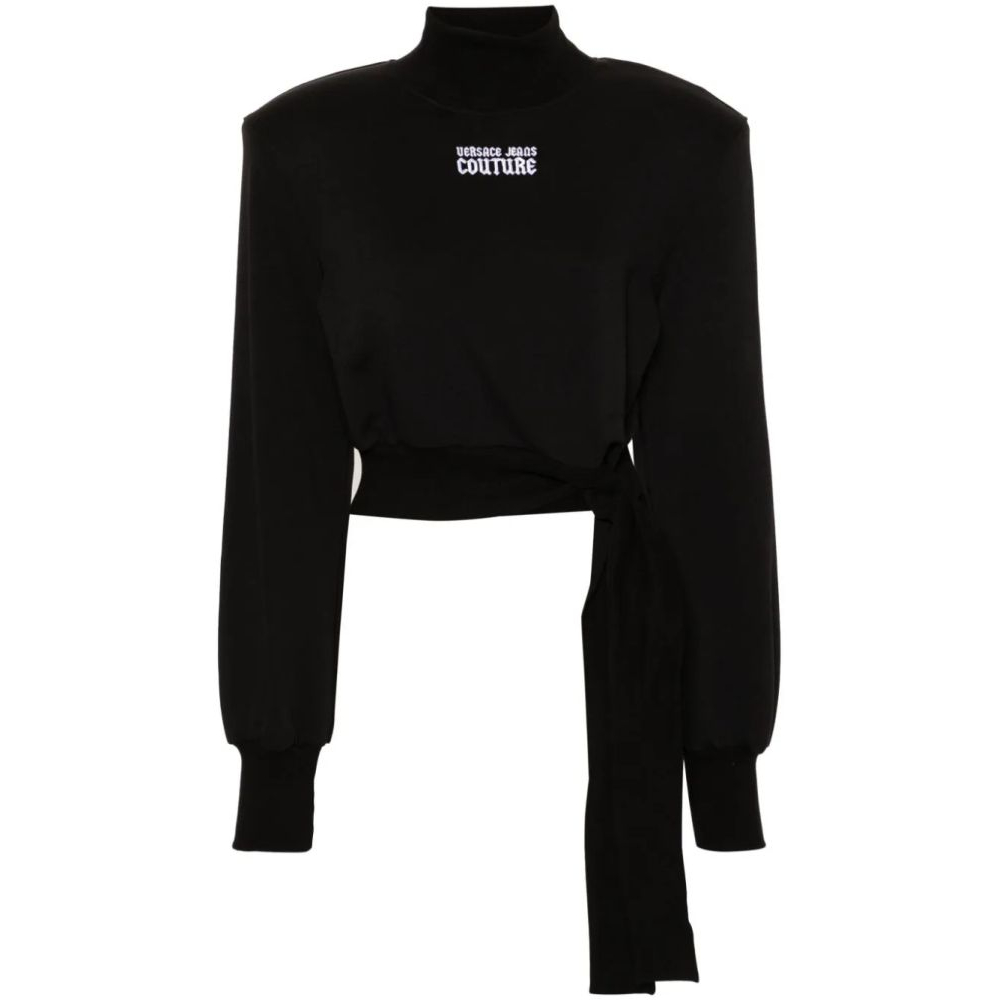 Pull 'Embroidered-Logo' pour Femmes