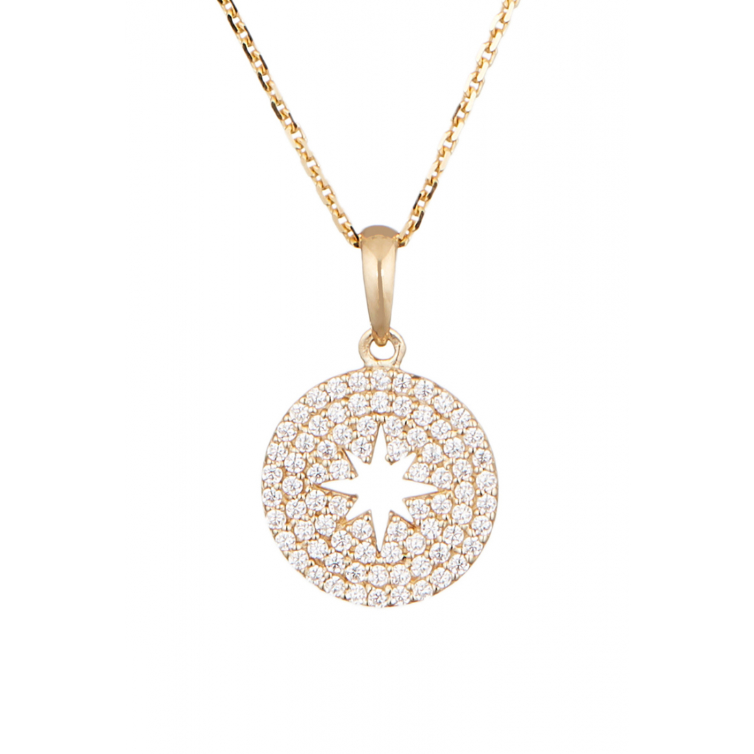 Pendentif 'Etoile Brillante' pour Femmes