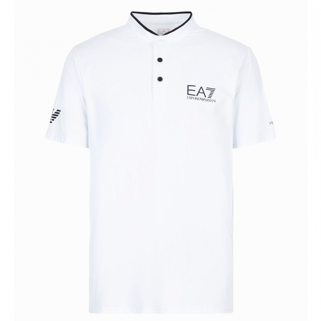 'Tennis Pro Henley-collar' Polohemd für Herren