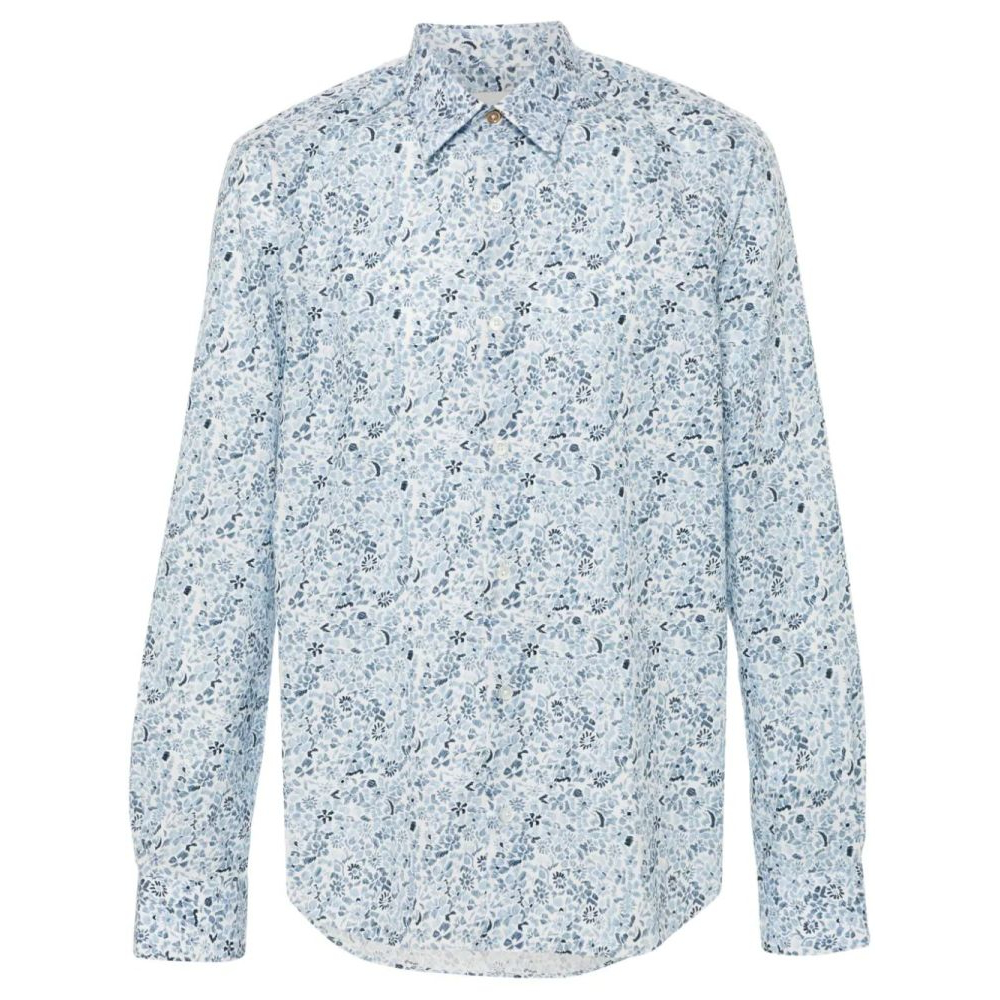 Chemise 'Floral-Print' pour Hommes