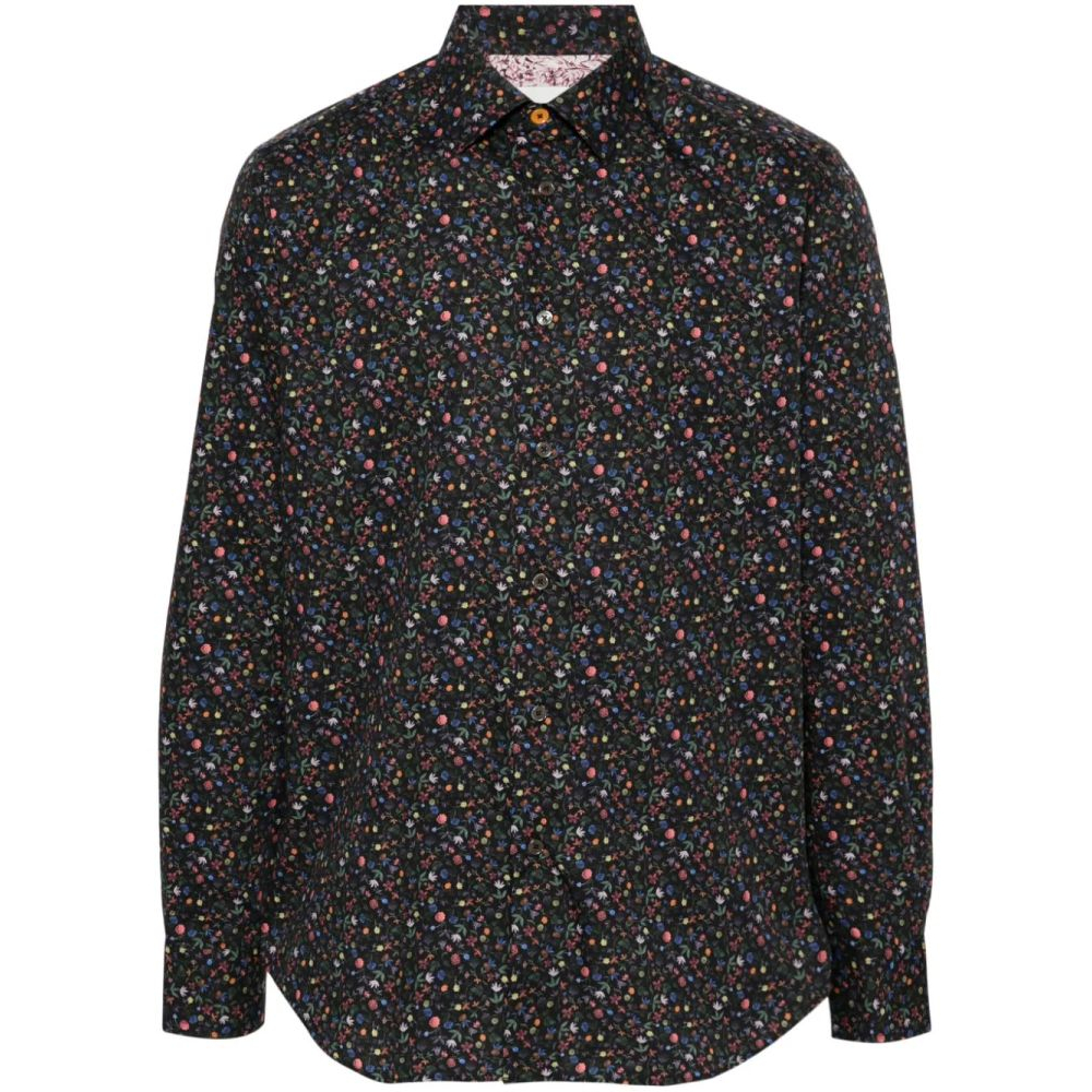 Chemise 'Floral-Print' pour Hommes