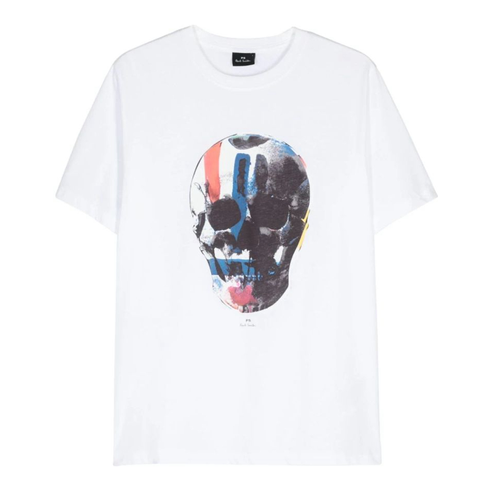 Men's 'Skull-Print' T-Shirt