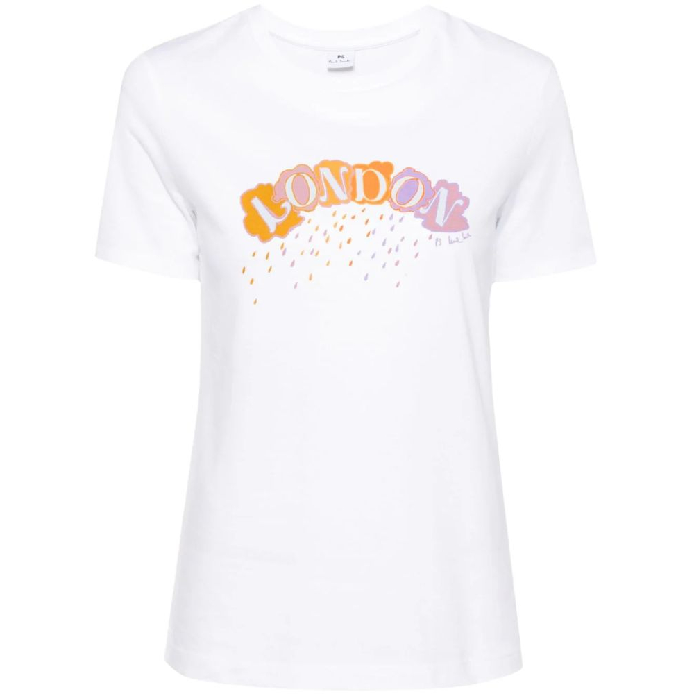 'Graphic-Print' T-Shirt für Damen