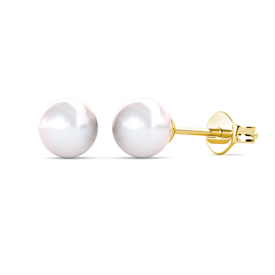 Women's 'Full Moon Pearl' Earrings