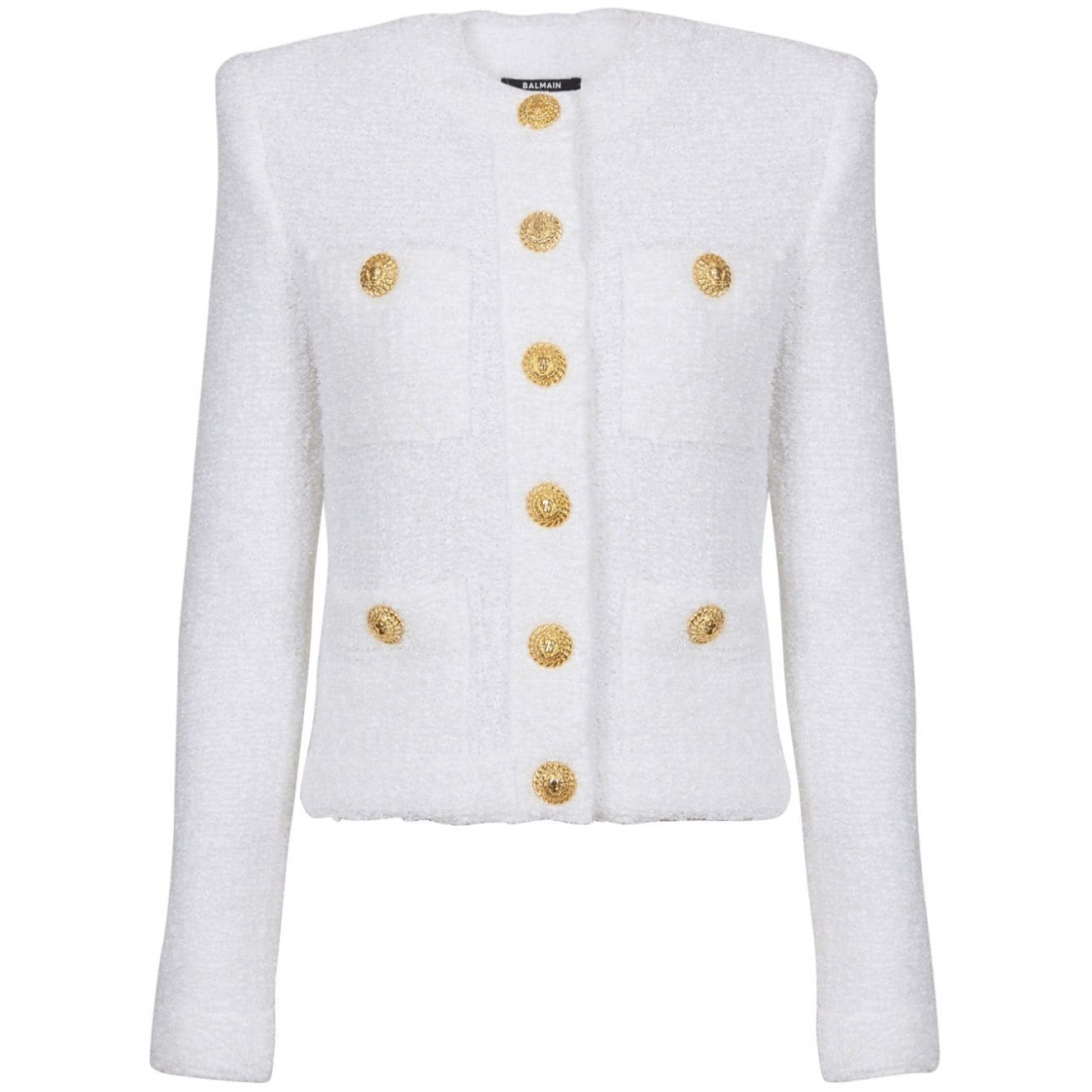 Veste 'Miami Logo-Buttons Tweed' pour Femmes