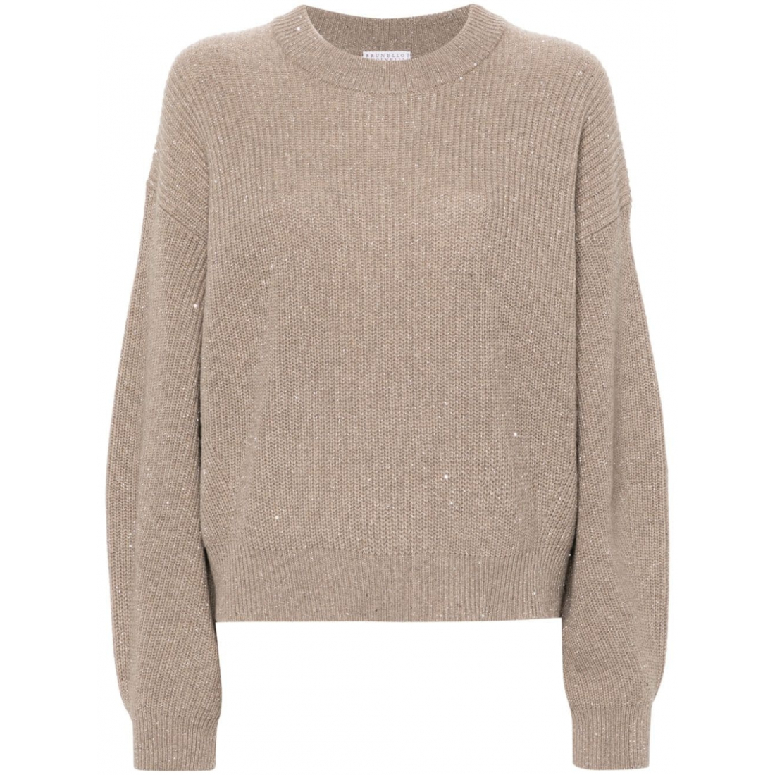 'Sequin Ribbed-Knit' Pullover für Damen