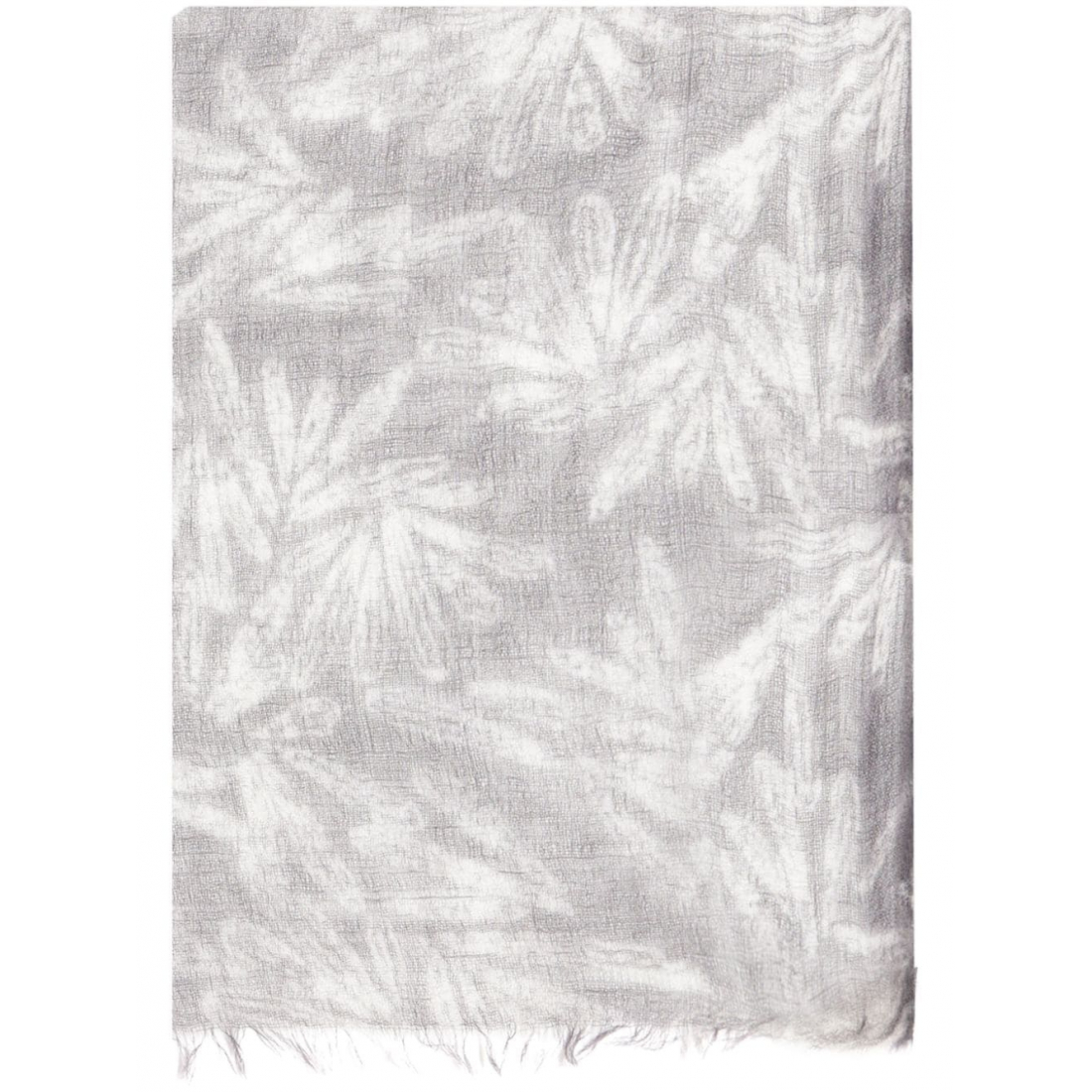 Women's 'Floral Print' Wool Scarf