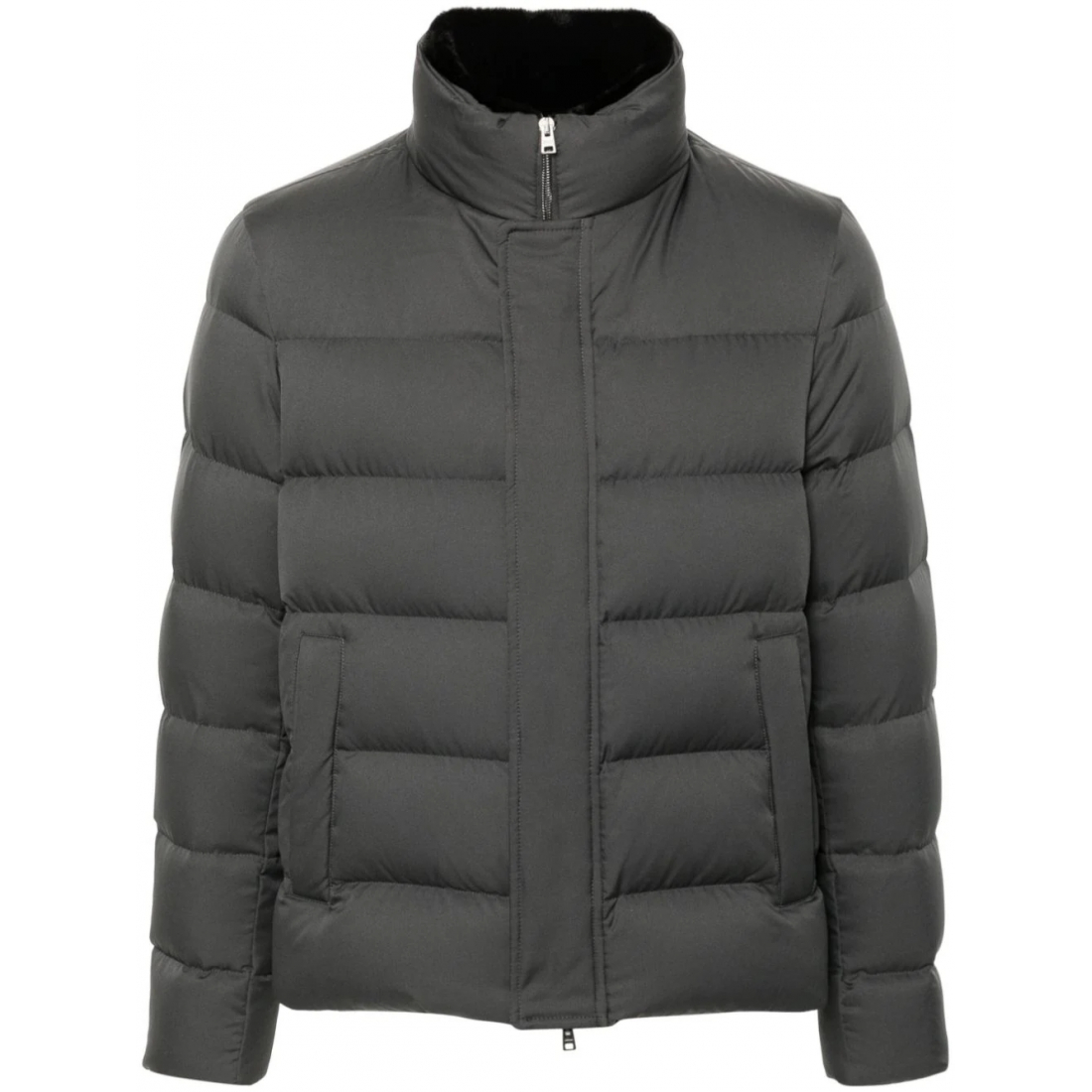 Men's 'Logo-Plaque' Puffer Jacket