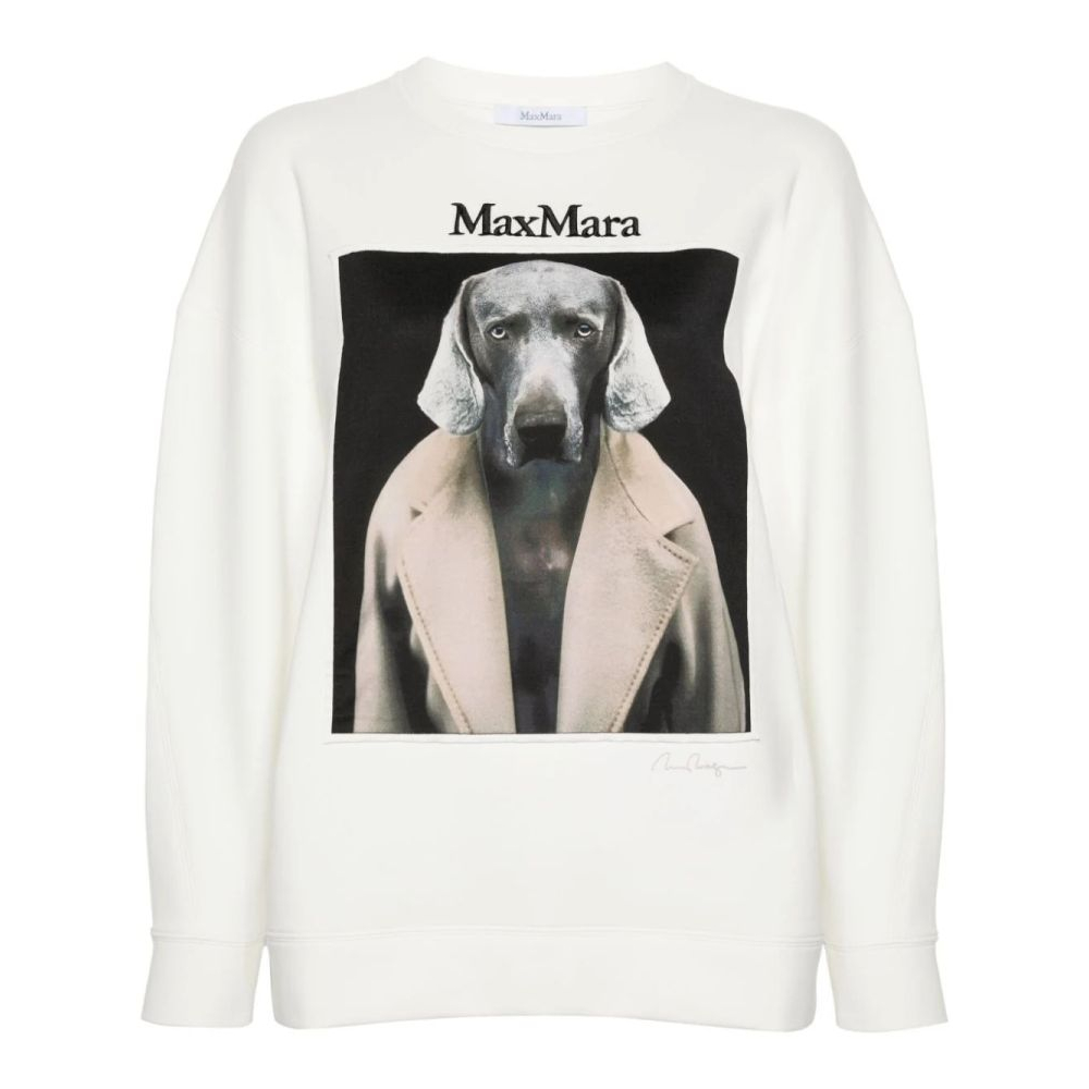 Pull 'X  William Wegman Bacco' pour Femmes