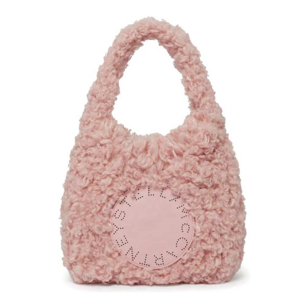 Women's 'Small Logo Plush Teddy' Hobo Bag