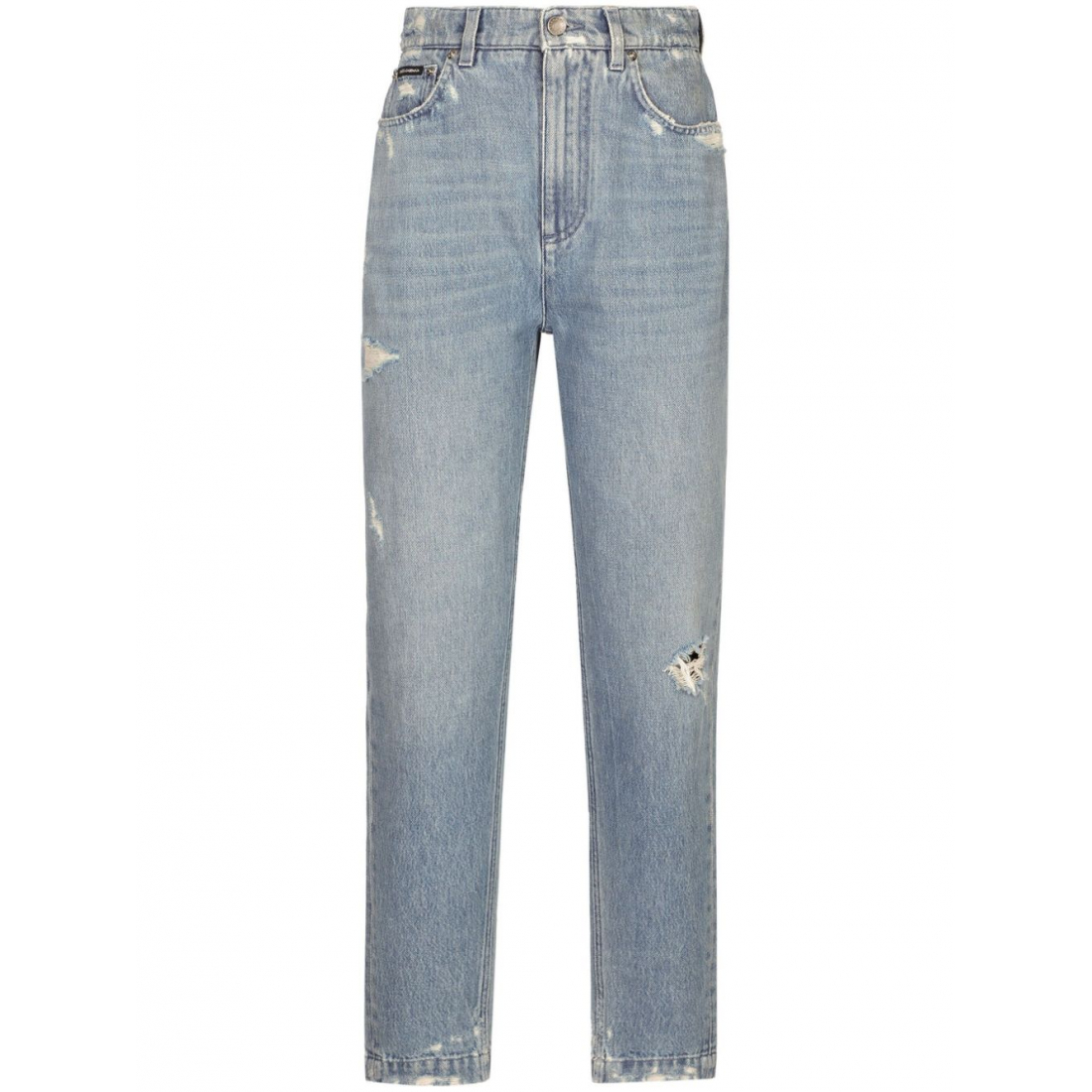 'Mini-Ripped Detail' Jeans für Damen