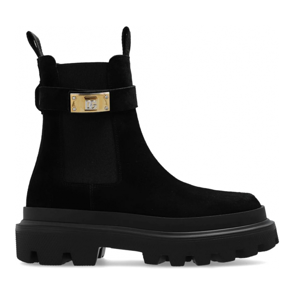 Women's 'Logo-Plaque' Chelsea Boots