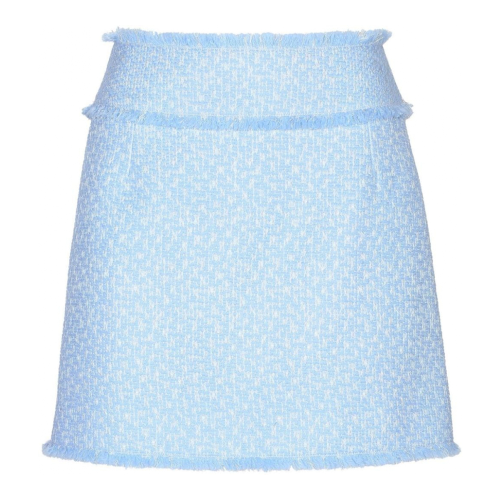 Women's 'Bouclé' Mini Skirt