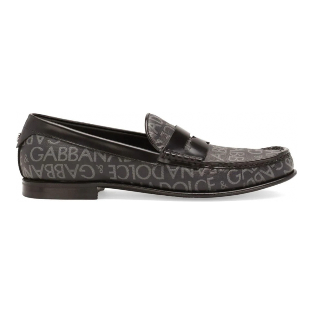 Men's 'Logo-Print' Loafers