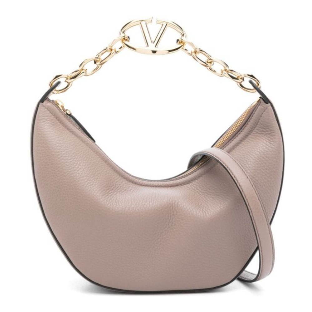 Women's 'VLogo Moon' Top Handle Bag