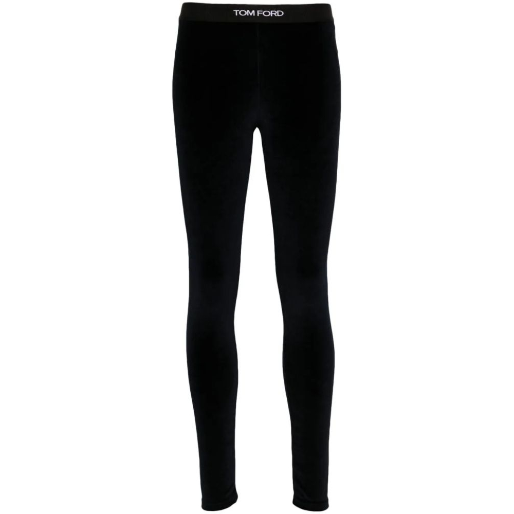 'Logo-Waist' Leggings für Damen