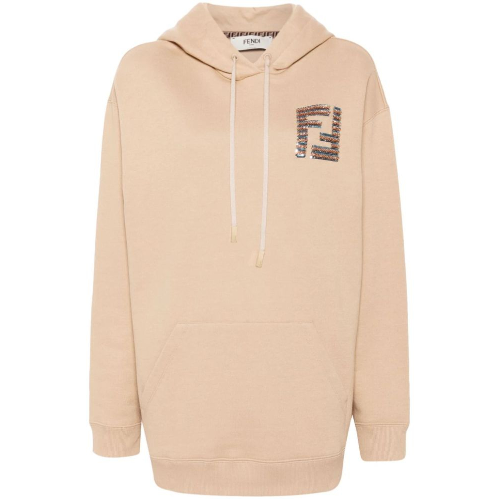 Women's 'Sequinned-Ff' Hoodie