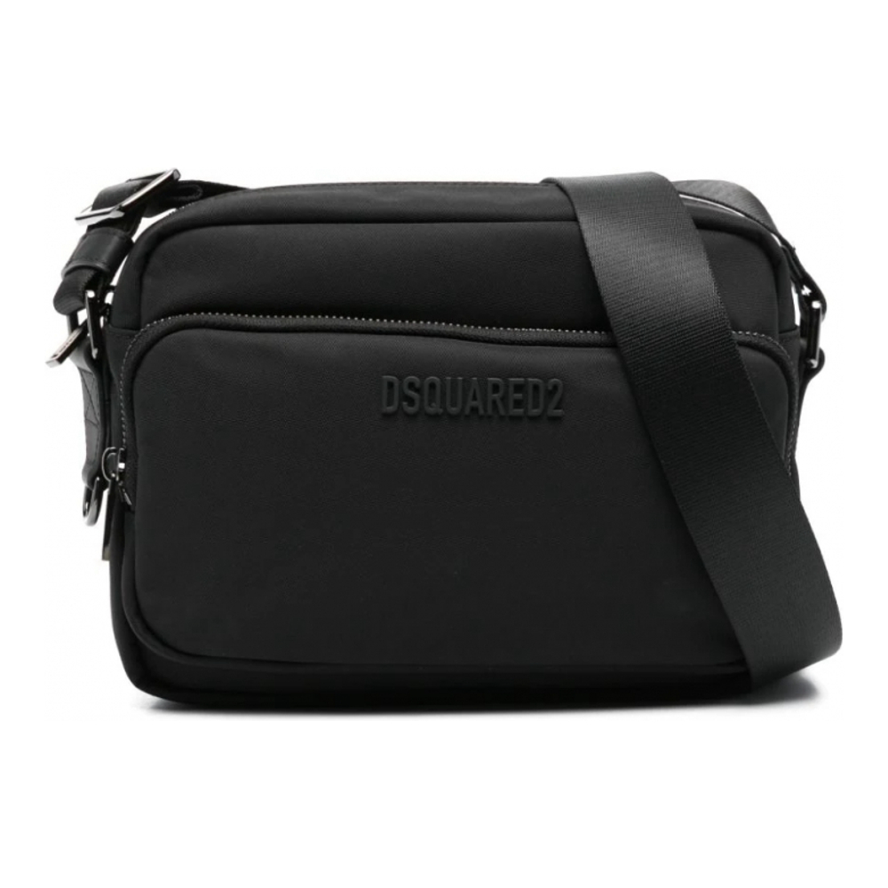 Men's 'Logo-Lettering' Messenger Bag