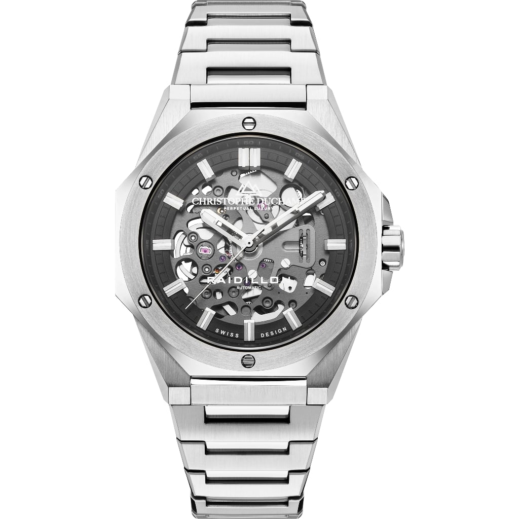 Men's 'Raidillon Skeleton Automatic' Watch