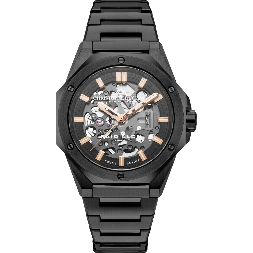 Men's 'Raidillon Skeleton Automatic' Watch