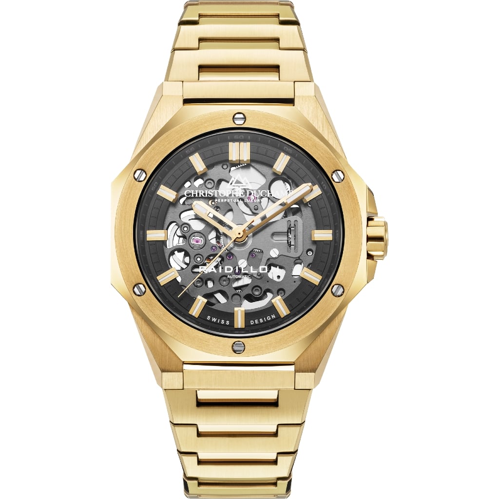 Men's 'Raidillon Skeleton Automatic' Watch