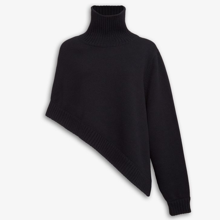 'Asymetrical Cape' Pullover für Damen