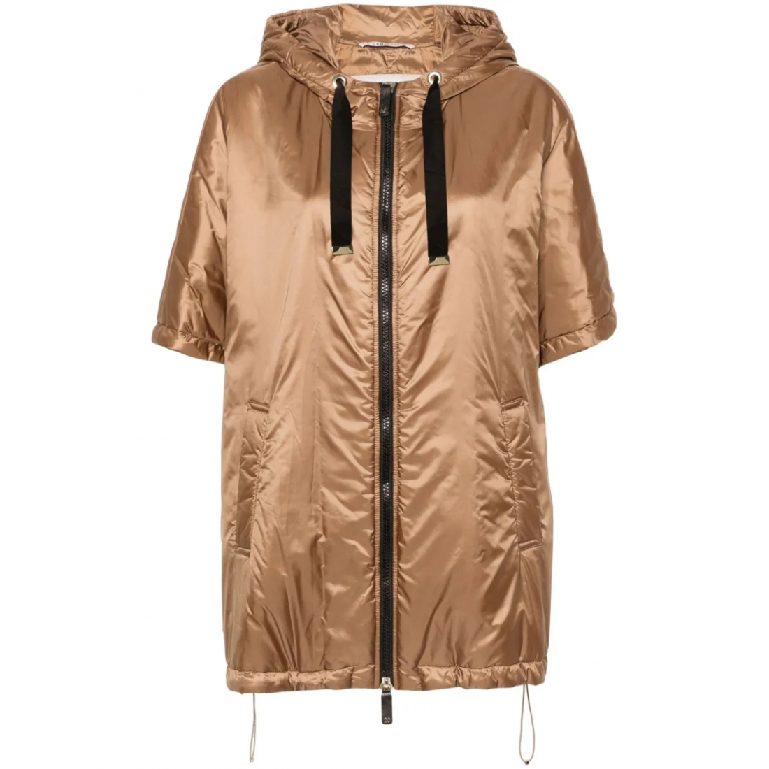 'Hooded Zip-Up' Mantel für Damen