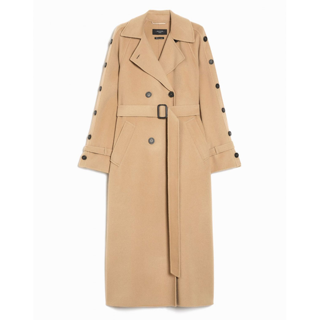 Manteau 'Double-Breasted Trench-Style' pour Femmes