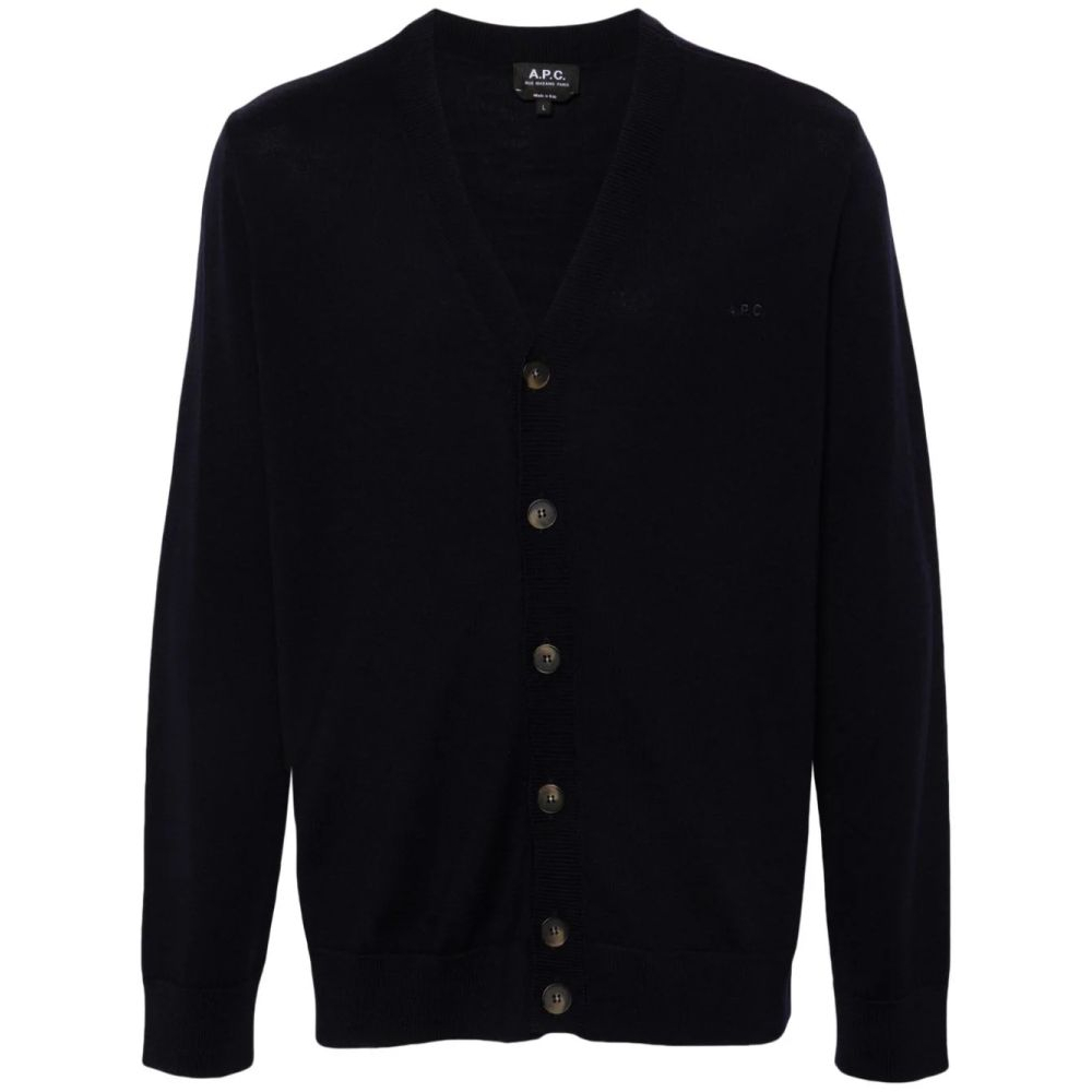 Cardigan 'Logo-Embroidered' pour Hommes