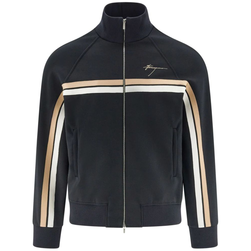 Men's 'Logo-Engraved Zip-Up' Jacket