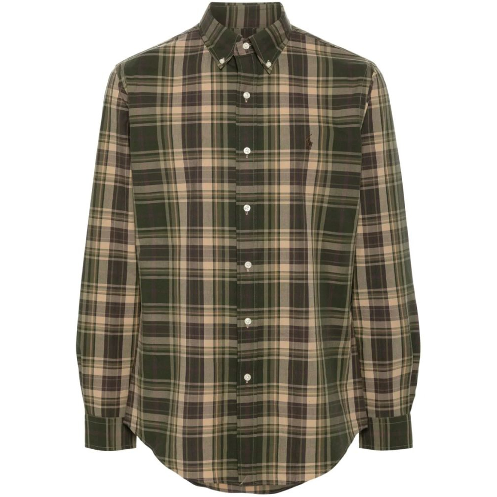 Men's 'Polo Pony Plaid-Check' Shirt