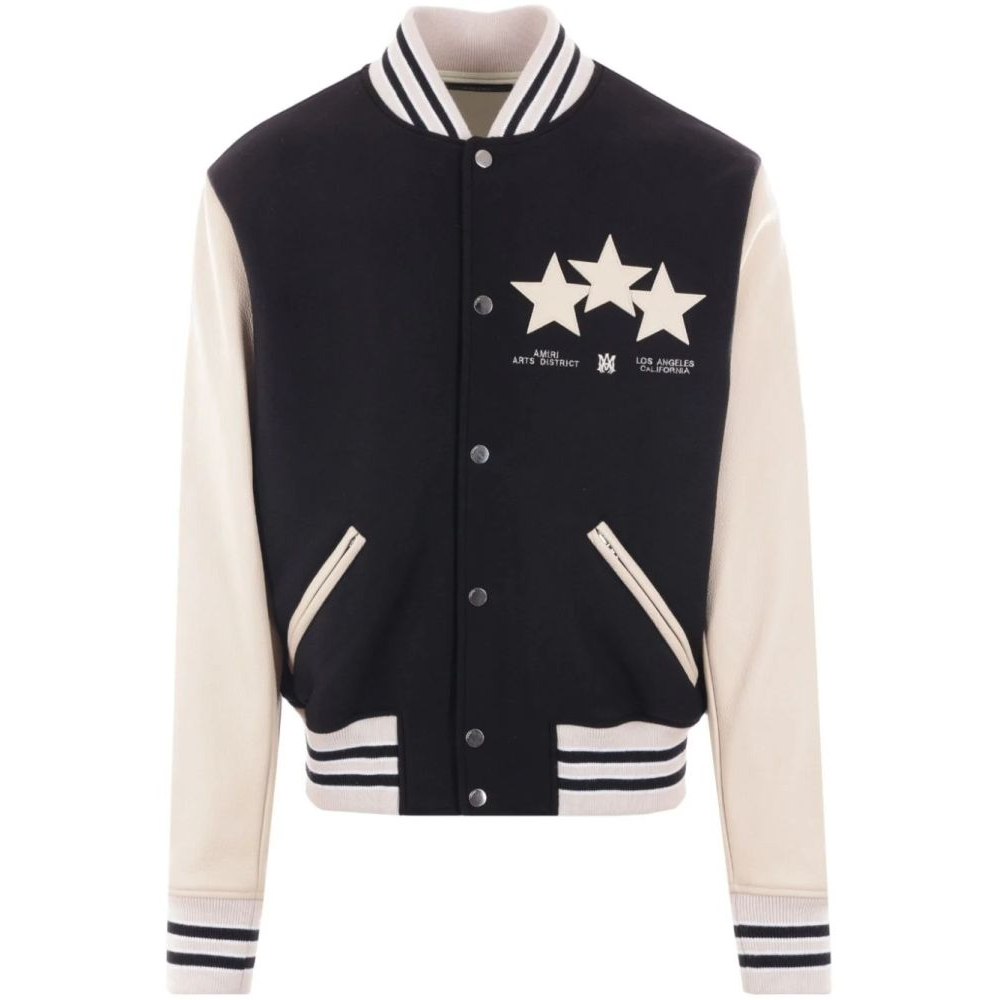 Blouson bomber 'Logo-Embroidered' pour Hommes