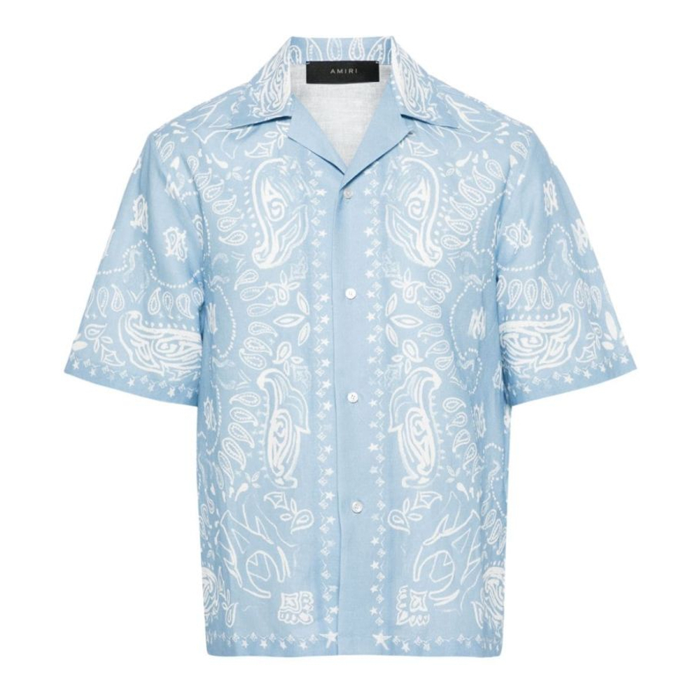 Men's 'Bandana Watercolour' Short sleeve shirt