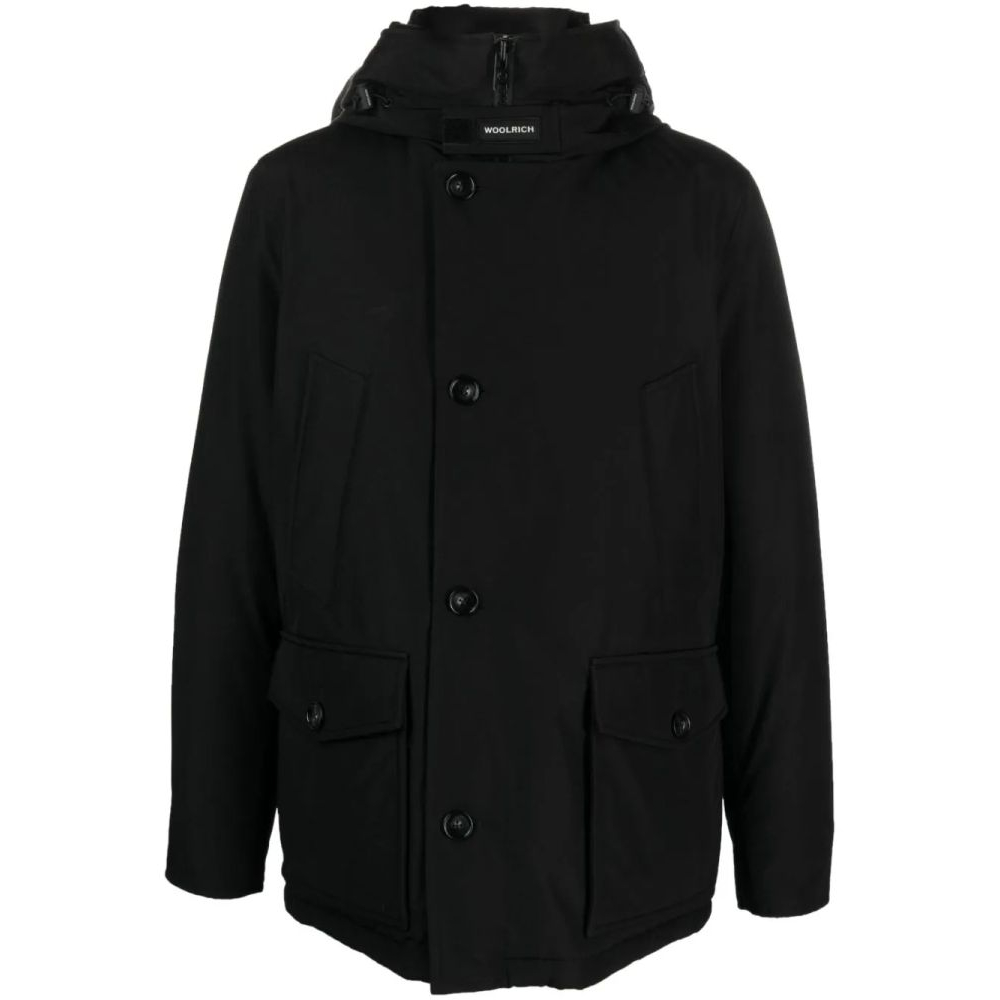 Men's 'Arctic Button-Up Hooded' Down Jacket