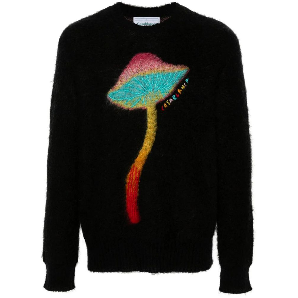 'Rainbow Mushroom' Pullover für Herren