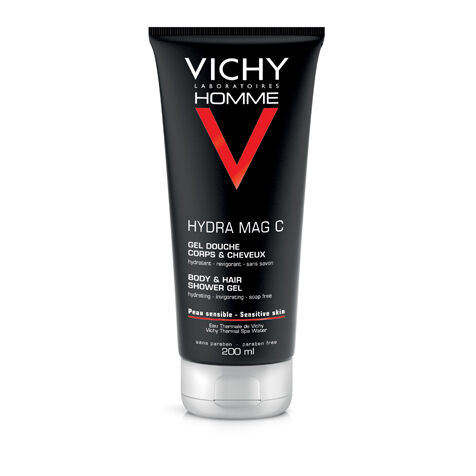 Vichy Homme Mag-C Gel-Douche Hydratant Revigorant' - 200 ml