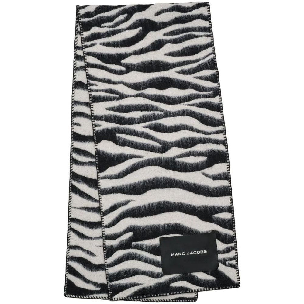 Women's 'The Zebra Brushed' Wool Scarf