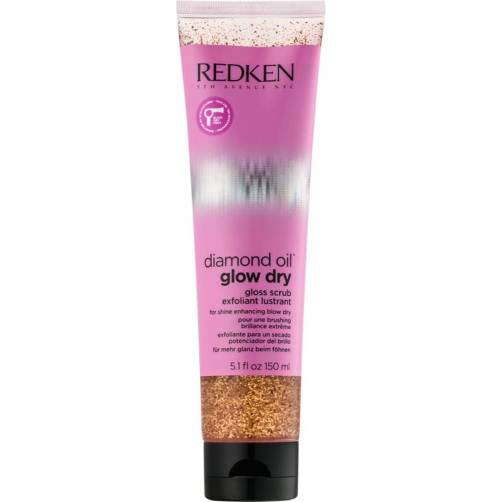 'Diamond Oil Glow Dry Gloss' Scalp Scrub - 150 ml