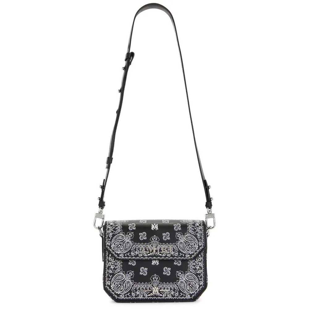 Men's 'Bandana Embroidered' Crossbody Bag