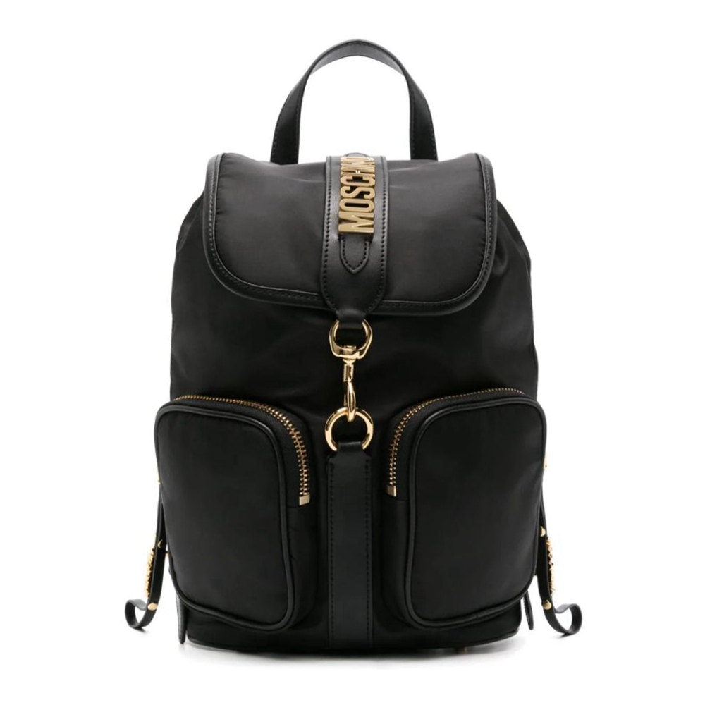 Women's 'Logo-Plaque' Backpack