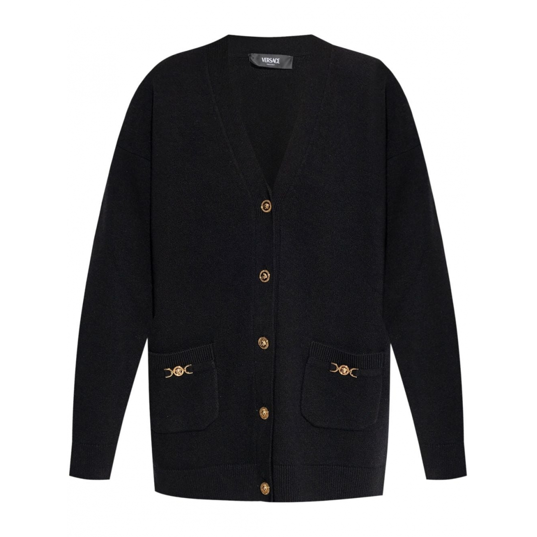 Women's 'Medusa-Button' Cardigan