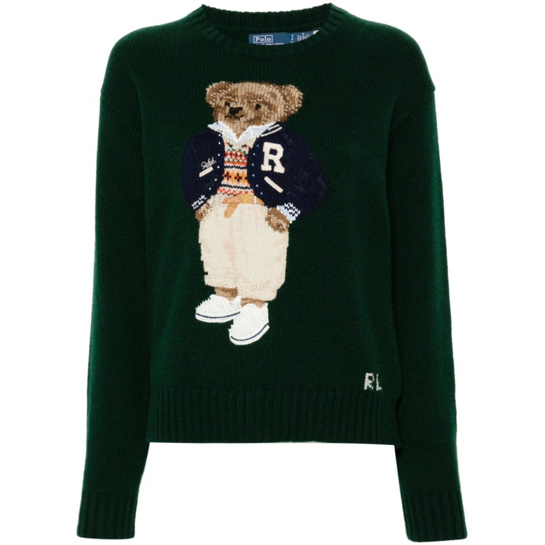 Pull 'Polo Bear-Intarsia' pour Femmes